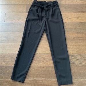 Express high waisted pants with bow